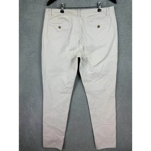 Bonobos Pants Mens 35x36 Beige Slim Stretch Chinos Casual Comfort Flat Front